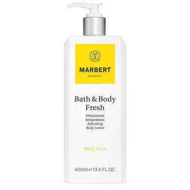 Зволожуючий лосьйон для тіла Marbert Bath & Body Fresh Refreshing Body Lotion, 400 мл 1164 фото