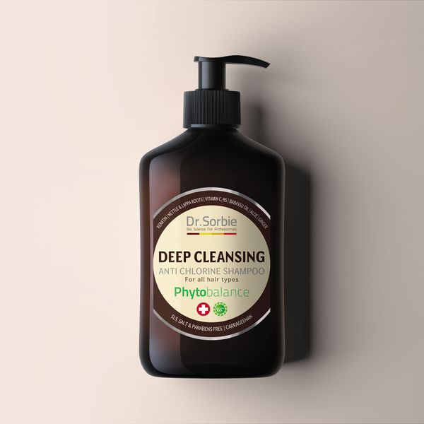 Deep Cleansing Anti Chlorine shampoo dr.sorbie 400 ml 421167 фото