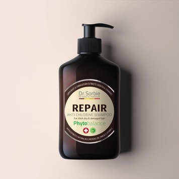 Repair – Anti chlorine shampoo dr.sorbie 400 ml 5847386854 фото