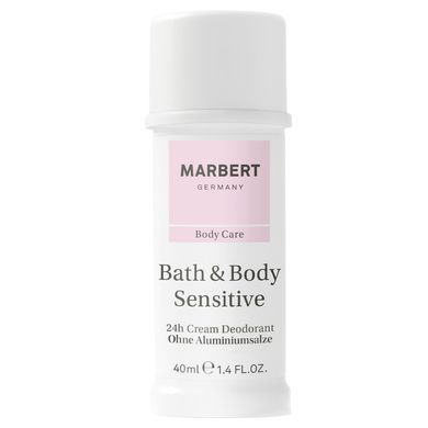 Антипреспірант Marbert Bath & Body Sensitive Aluminium-free Cream Deodorant, 40 мл 1157 фото