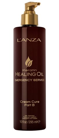 Лікувальний крем (крок В) LʼANZA Keratin Healing Oil Emergency Service Cream Cure Part B 0976555678 фото