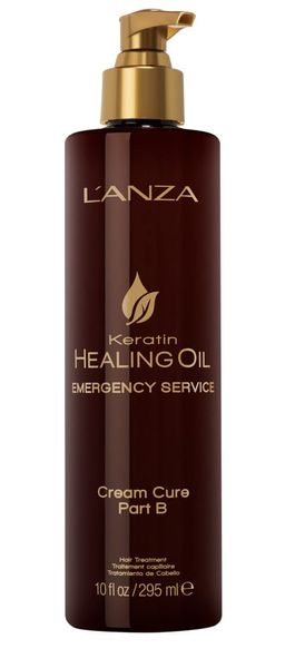 Лікувальний крем (крок В) LʼANZA Keratin Healing Oil Emergency Service Cream Cure Part B 0976555678 фото