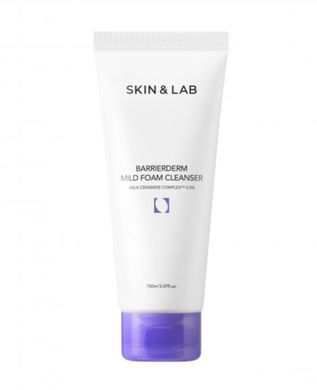 М’яка пінка для очищення шкіри SKIN&LAB Barrierderm Mild Foam Cleanser, 150 мл 1459 фото